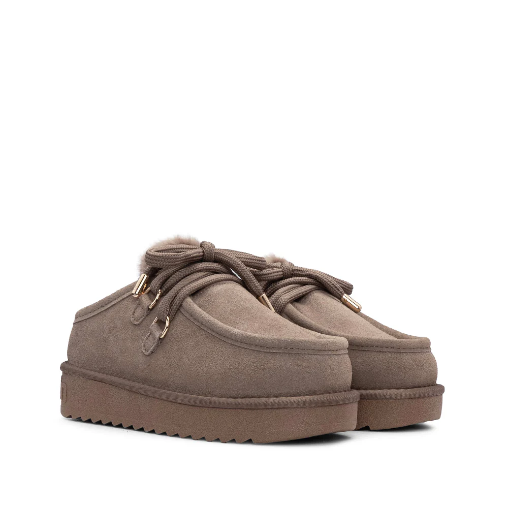 Soca Casual Mulher Camurça Taupe - Image 2
