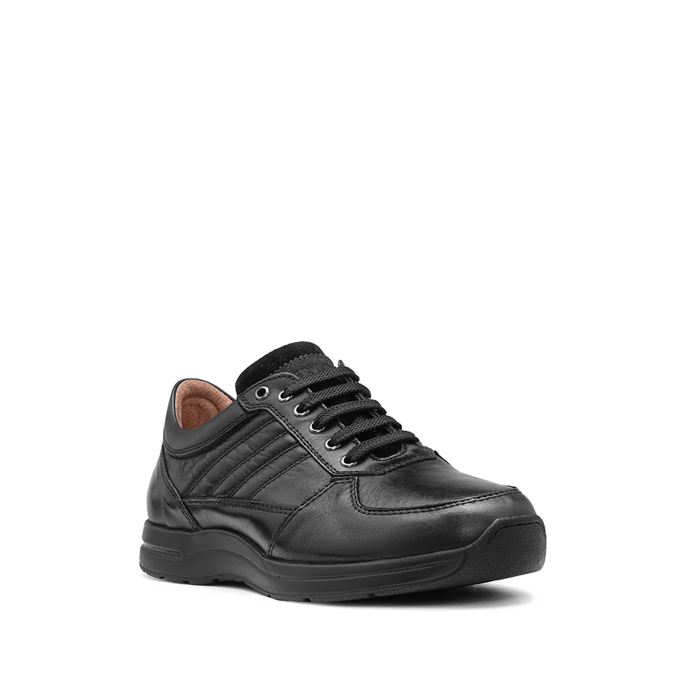 Sapato Conforto Homem Pele Preto - Image 3