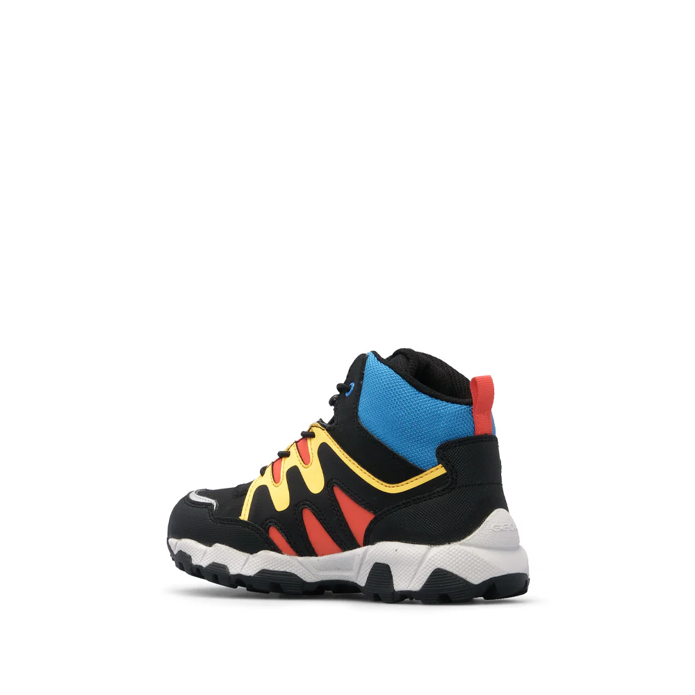 Bota Casual Criança Pele Sintética Preto - Image 4