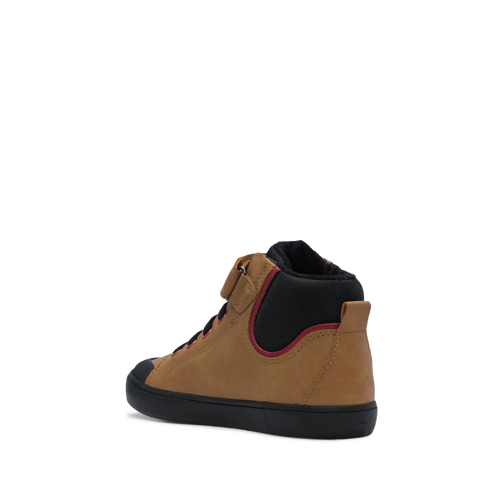 Botim Casual Criança fecho em Velcro Camel - Image 4