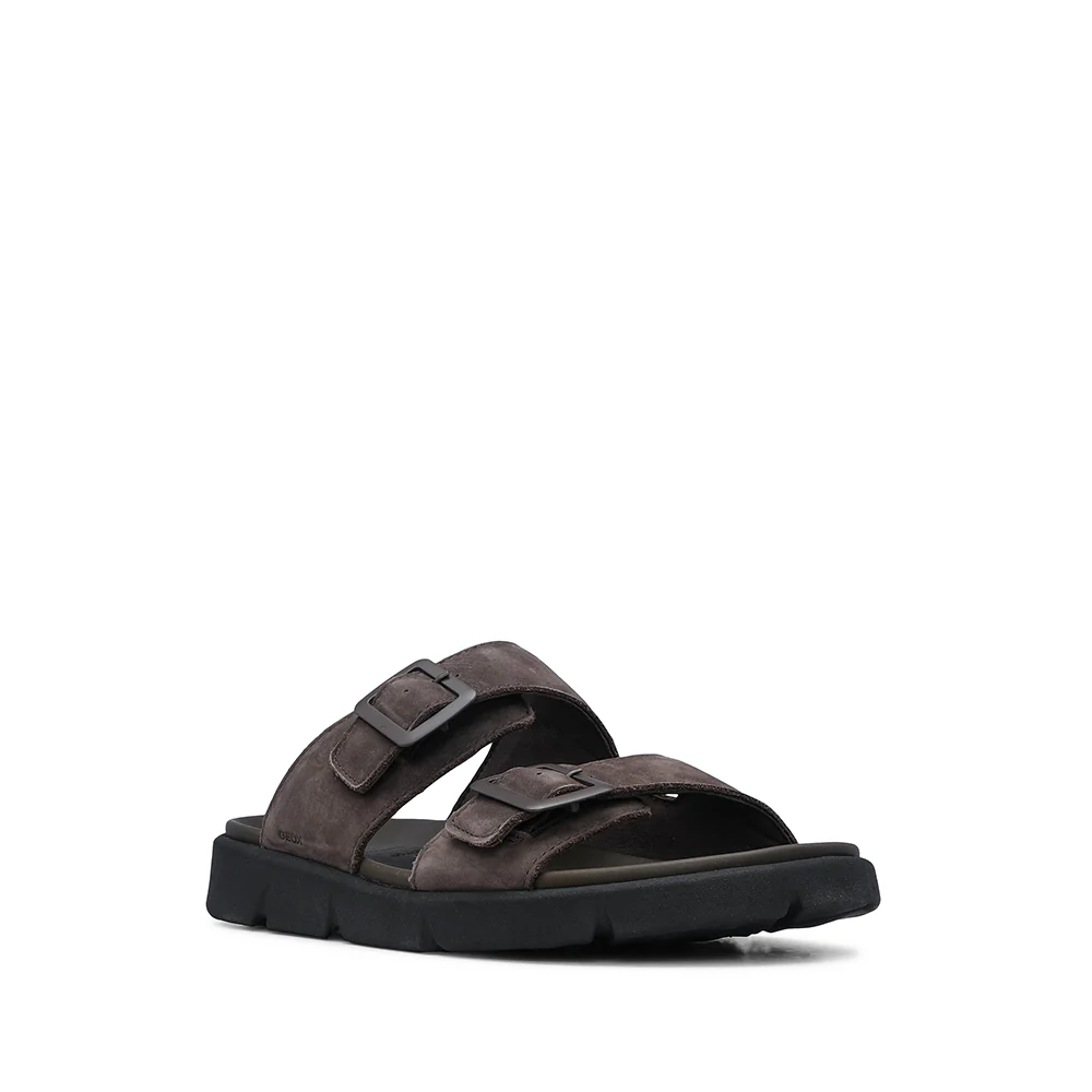 Chinelo Casual Homem Nobuck Kaky - Image 3