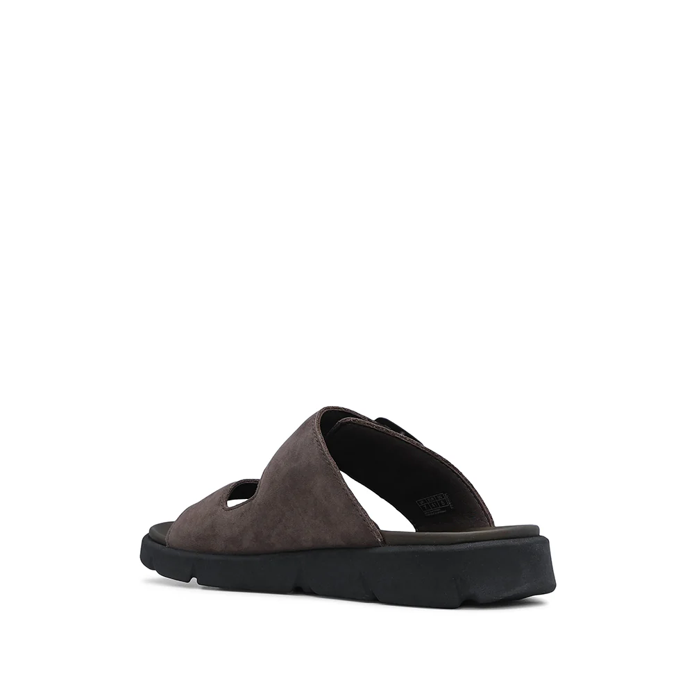 Chinelo Casual Homem Nobuck Kaky - Image 4