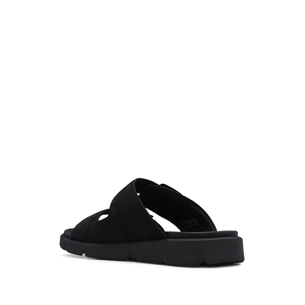 Chinelo Casual Homem Nobuck Preto - Image 4