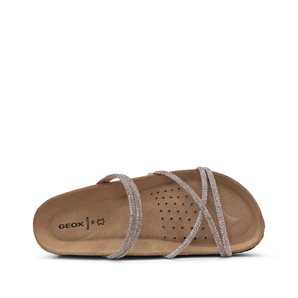 Chinelo Casual Mulher Ouro Rosa - Image 4
