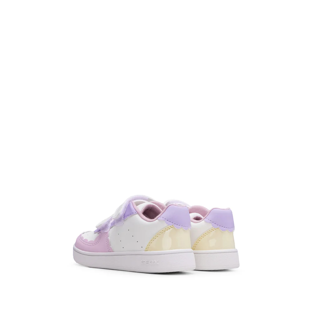 Sapatilha Casual Criança Eclyper baby Branco E Rosa - Image 3