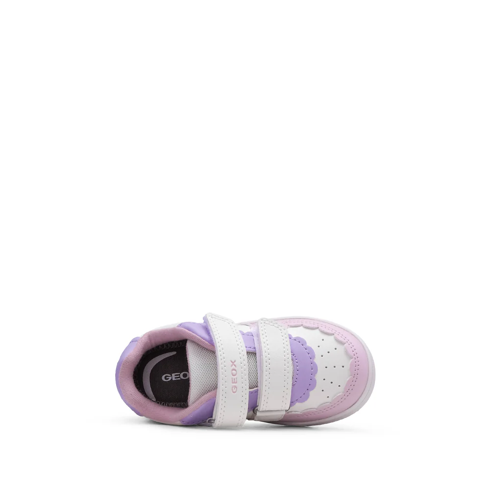 Sapatilha Casual Criança Eclyper baby Branco E Rosa - Image 4
