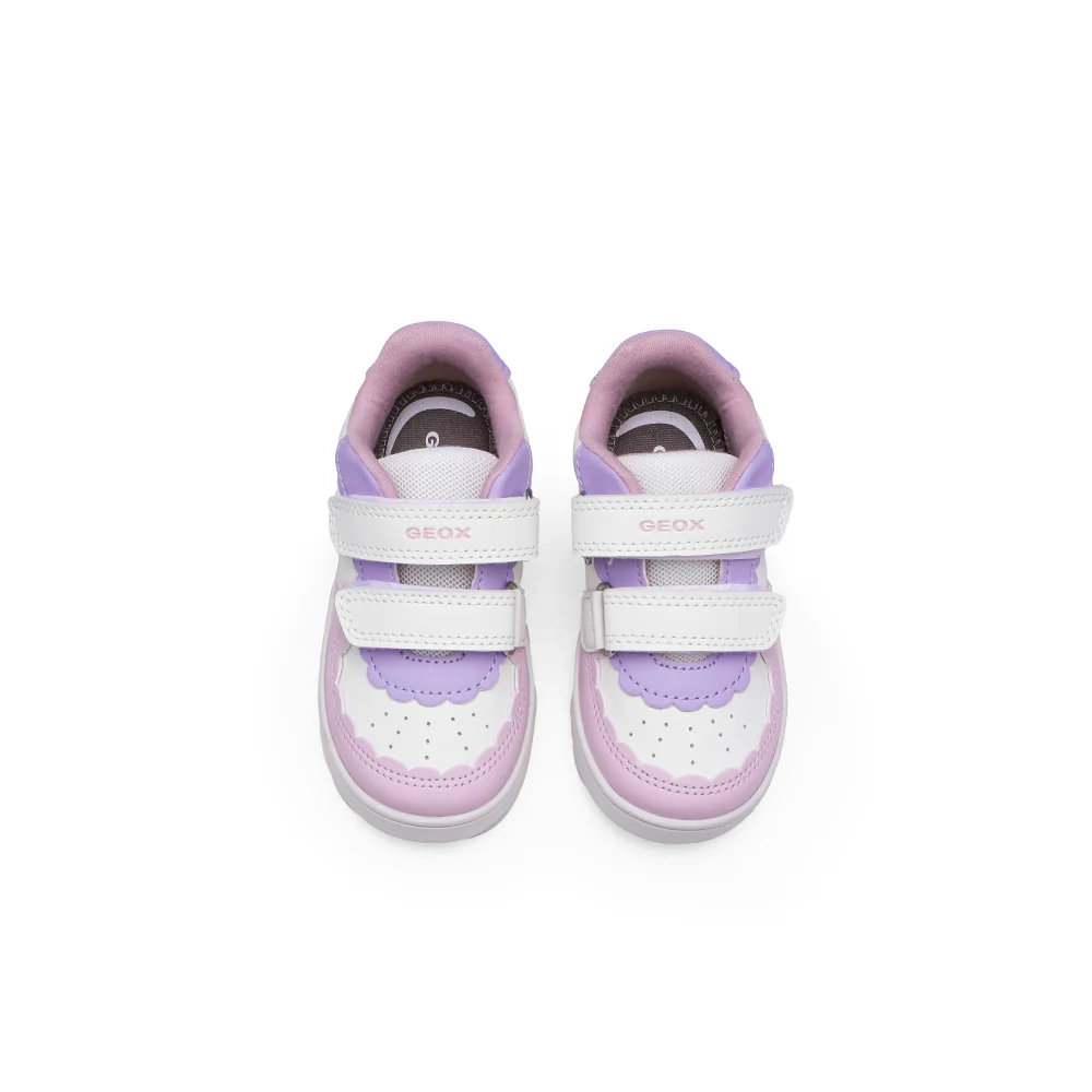 Sapatilha Casual Criança Eclyper baby Branco E Rosa - Image 5