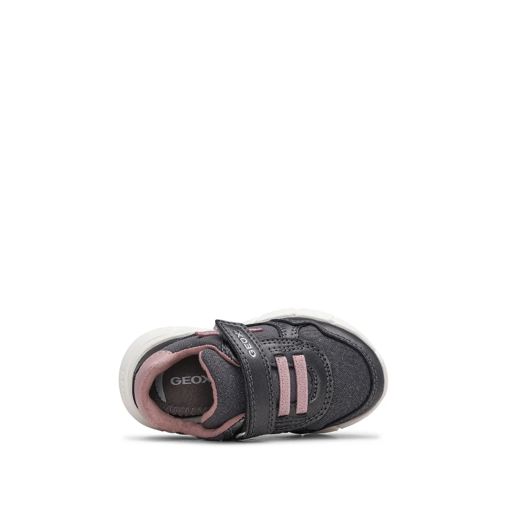 Sapatilha Casual Criança Fecho em Velcro Cinzento - Image 5