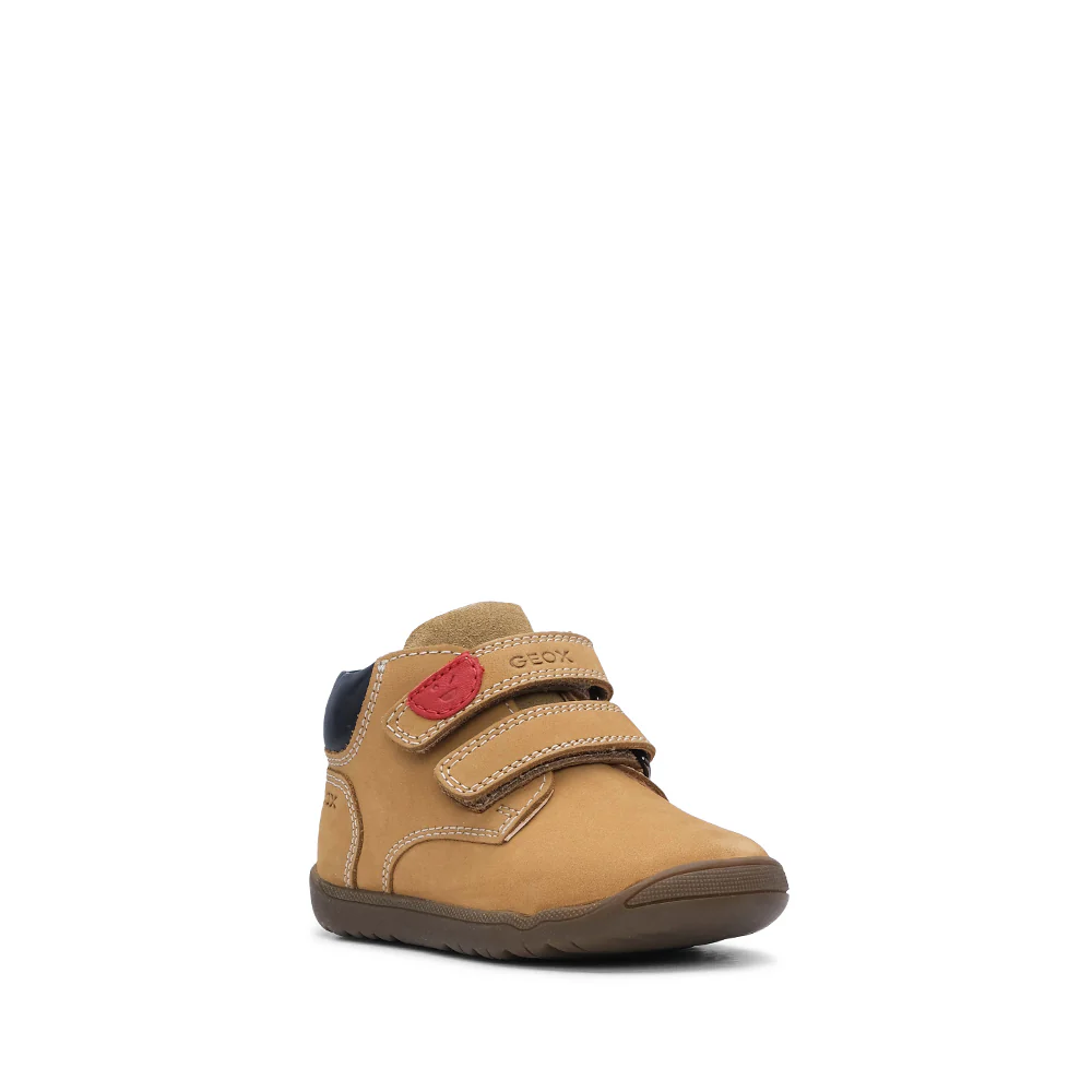 Sapatilha Casual Criança Nobuck Camel - Image 3