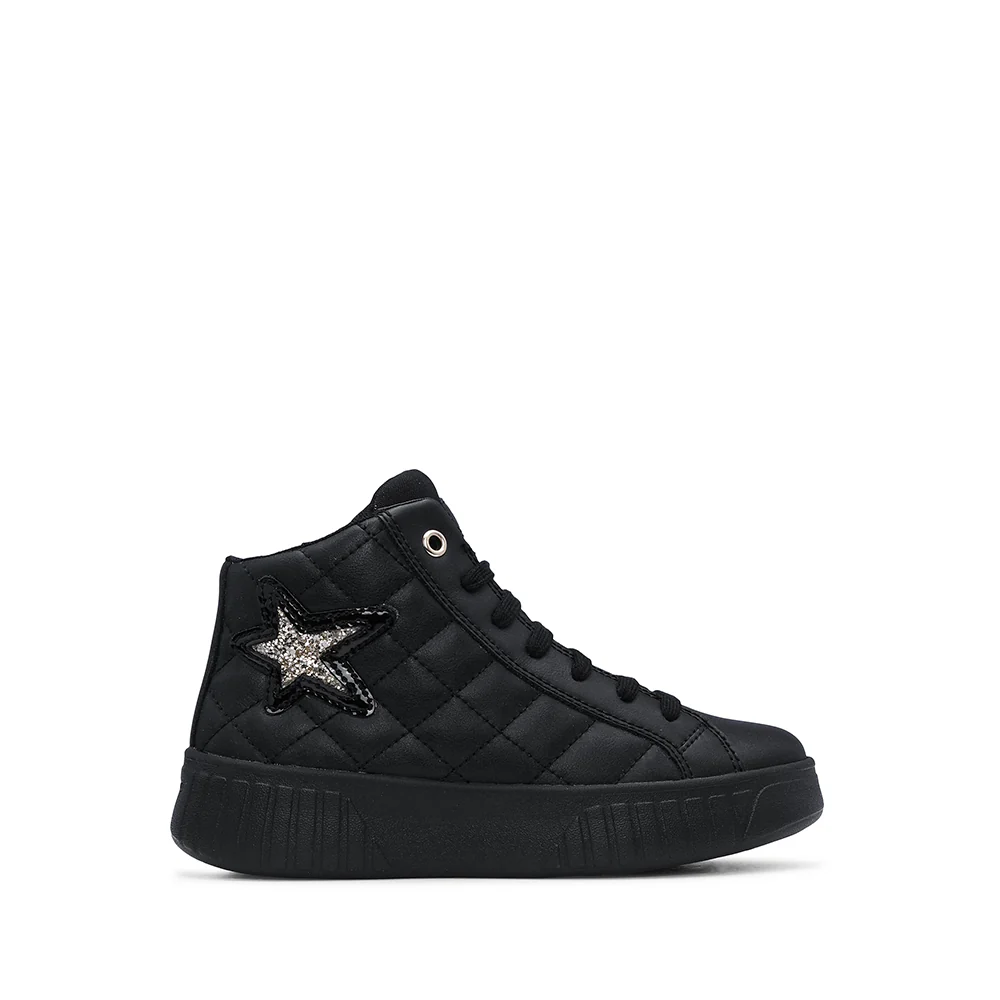 Sapatilha Casual Criança Pele Preto