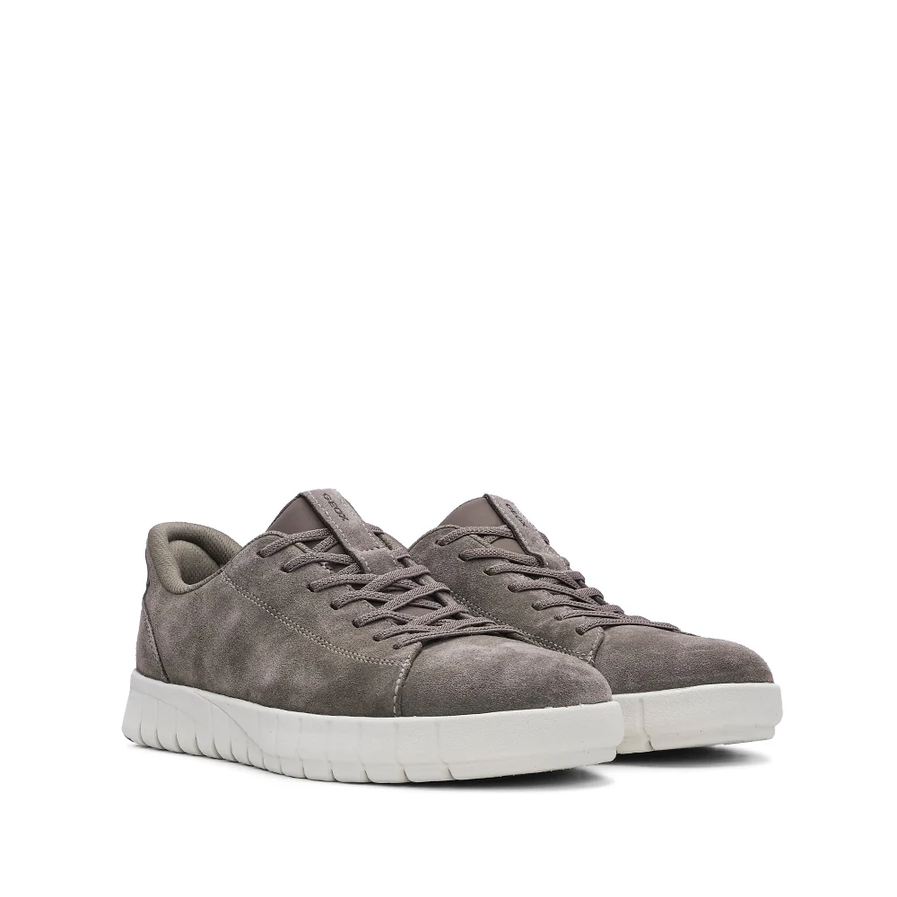 Sapatilha Casual Homem Camurça Taupe - Image 2