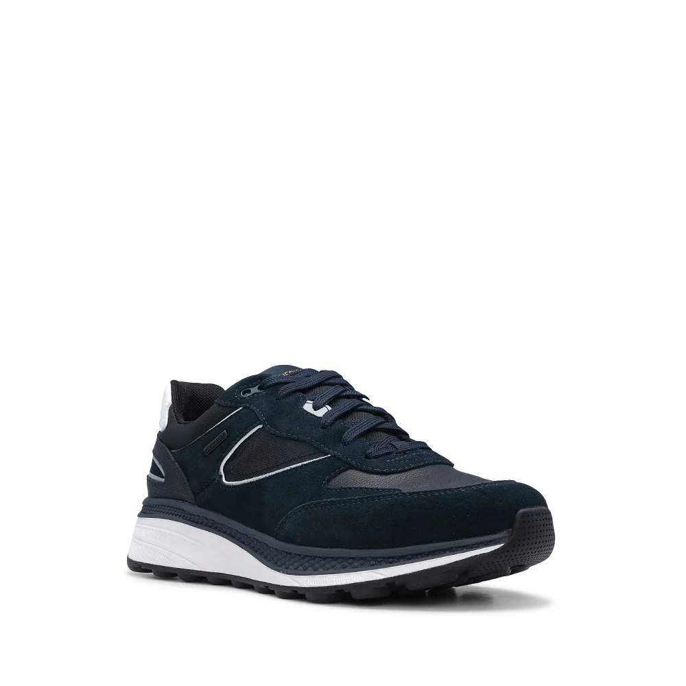 Sapatilha Casual Homem Pele Azul Marinho - Image 3