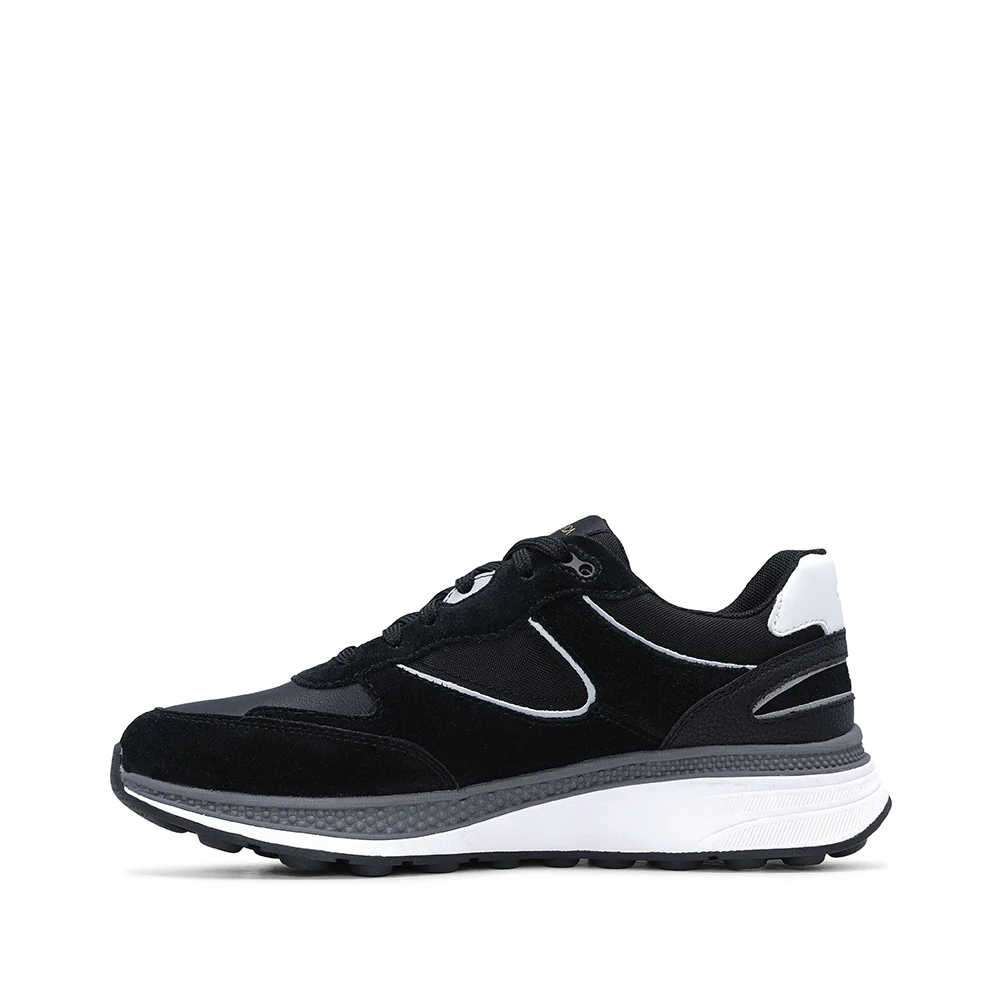 Sapatilha Casual Homem Pele Preto - Image 2