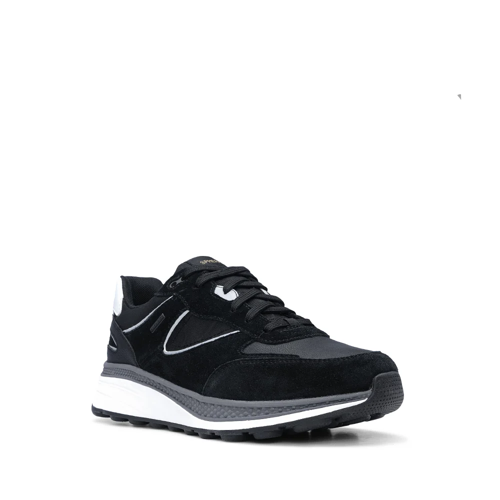 Sapatilha Casual Homem Pele Preto - Image 3