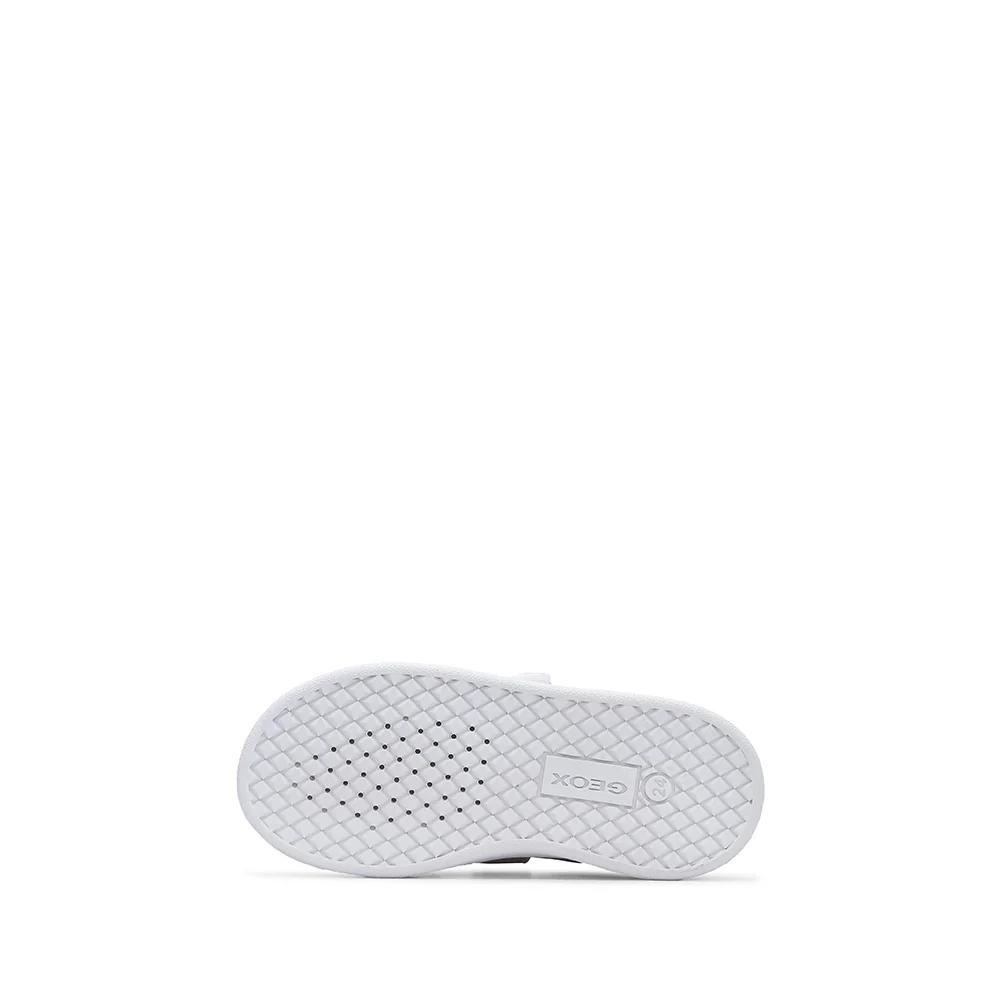 Sapatilha Casual Menina Pele Sintética Eclyper baby Branco E Rosa - Image 6