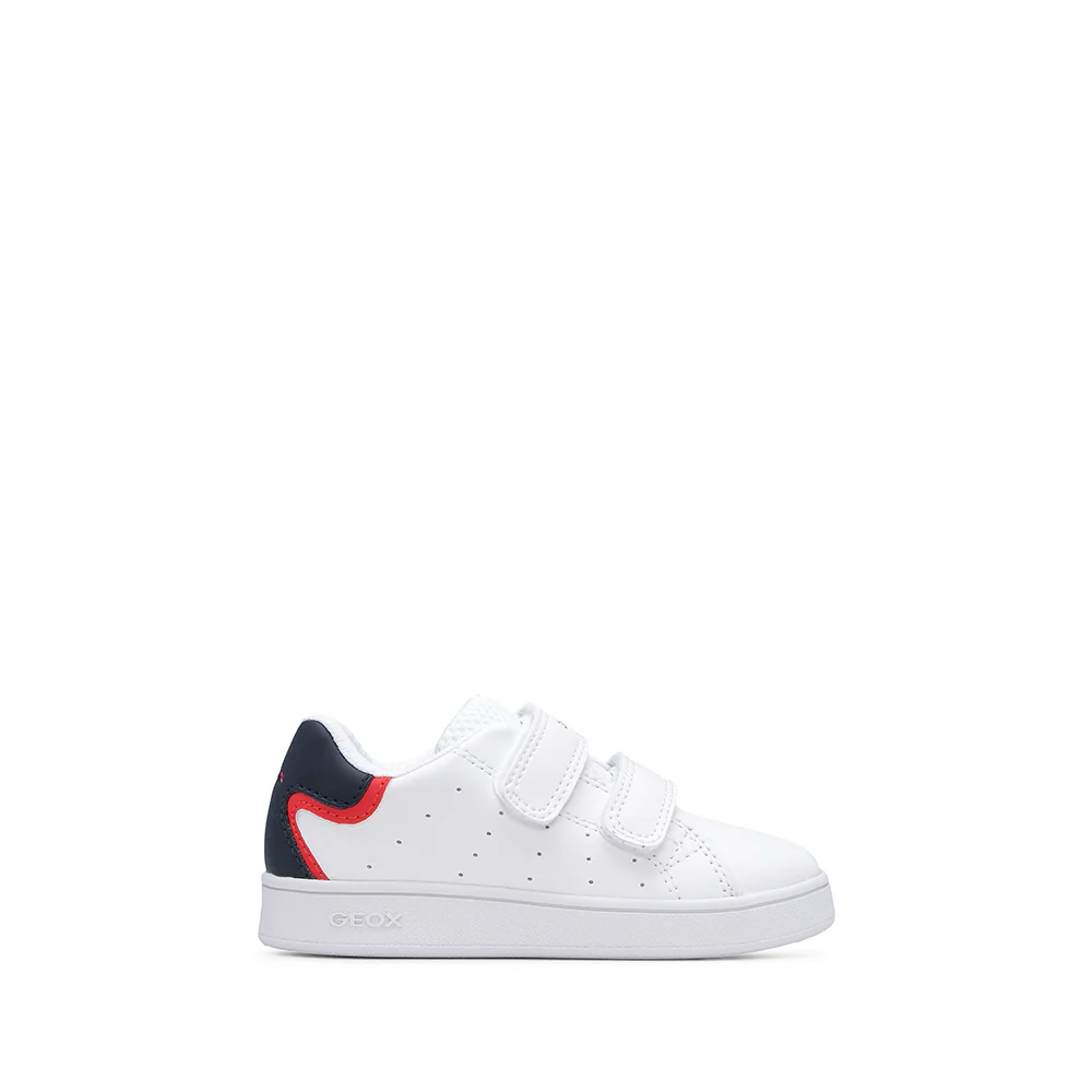 Sapatilha Casual Menino Pele Sintética Eclyper baby Branco
