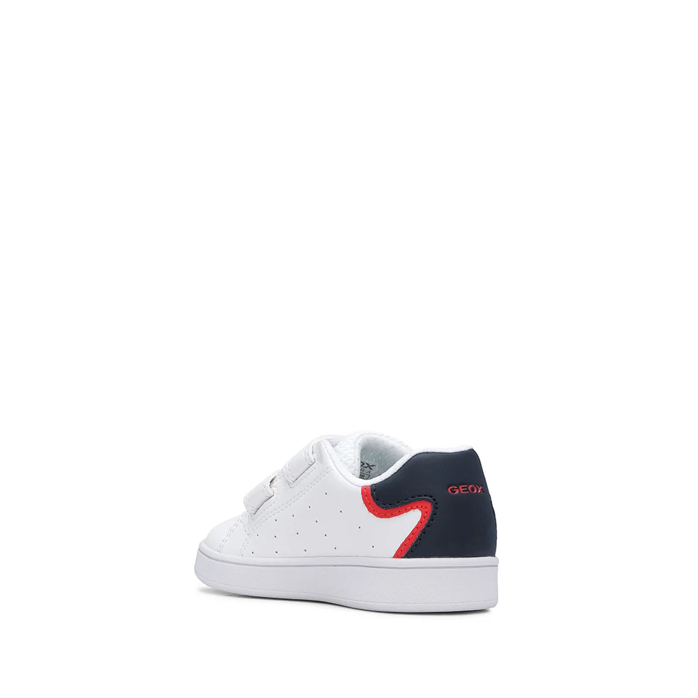 Sapatilha Casual Menino Pele Sintética Eclyper baby Branco - Image 4