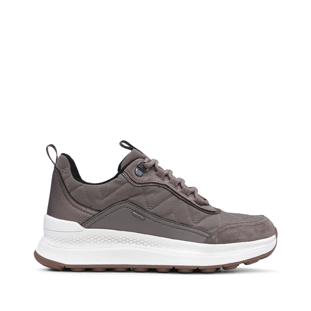 Sapatilha Casual Mulher Pele Taupe