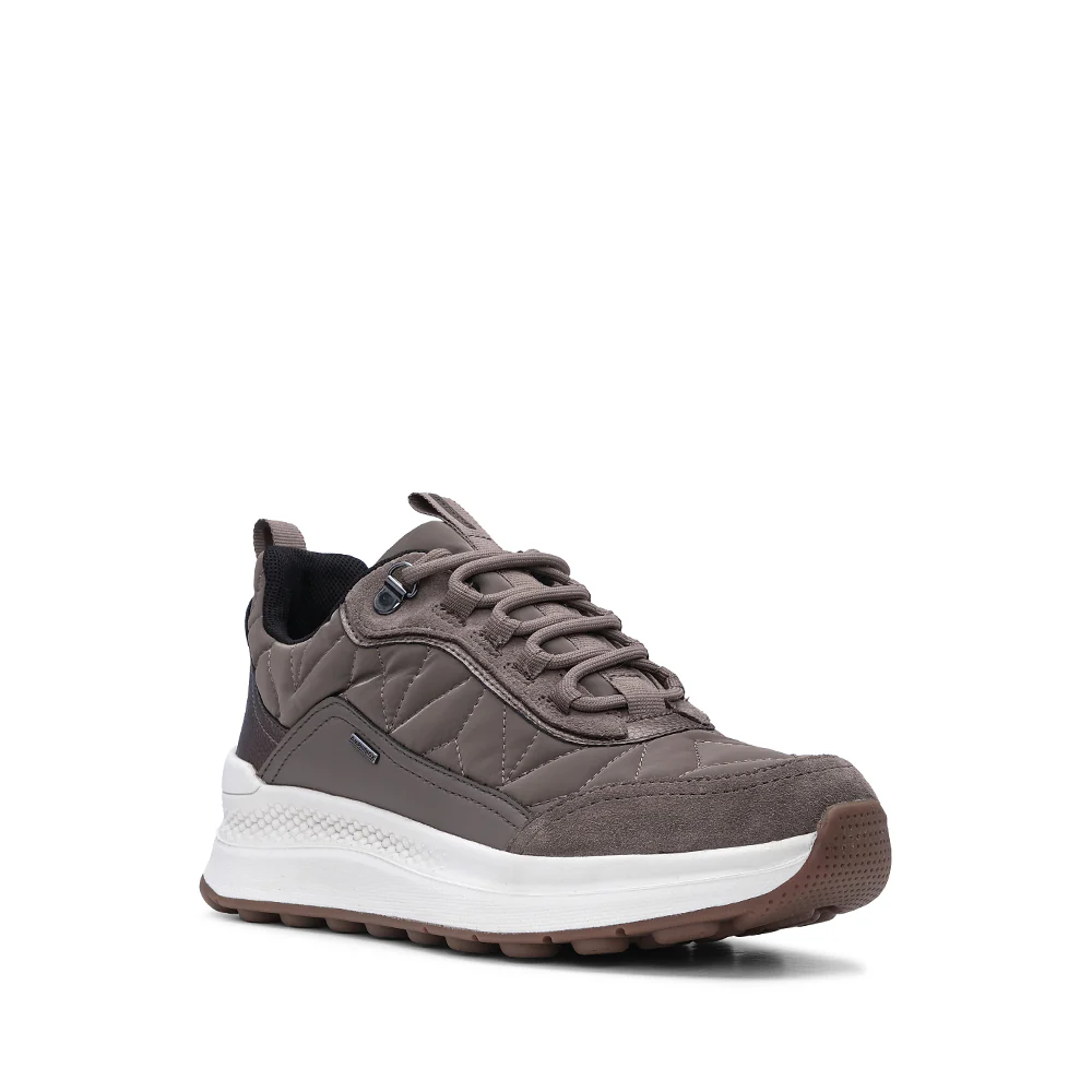 Sapatilha Casual Mulher Pele Taupe - Image 3