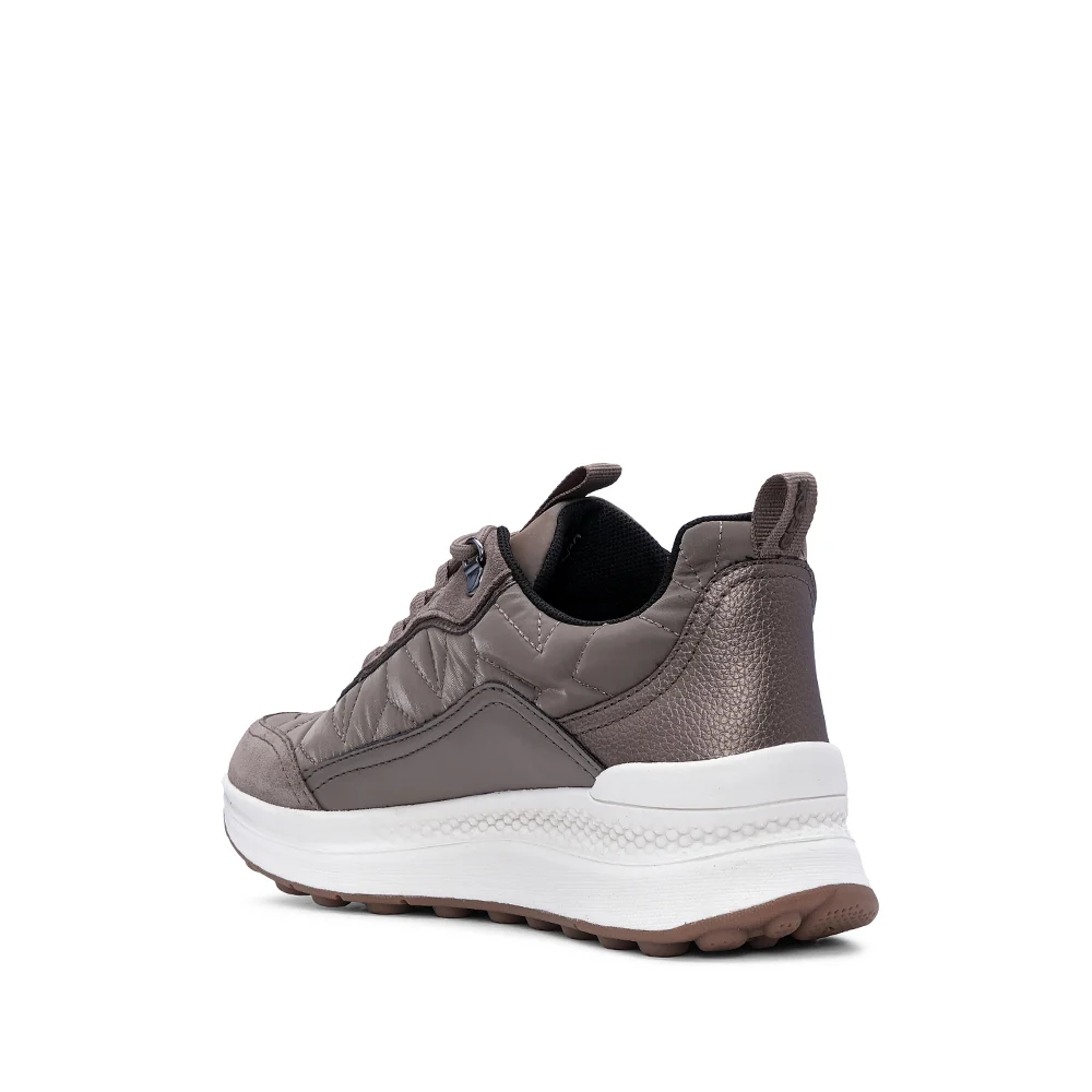 Sapatilha Casual Mulher Pele Taupe - Image 4