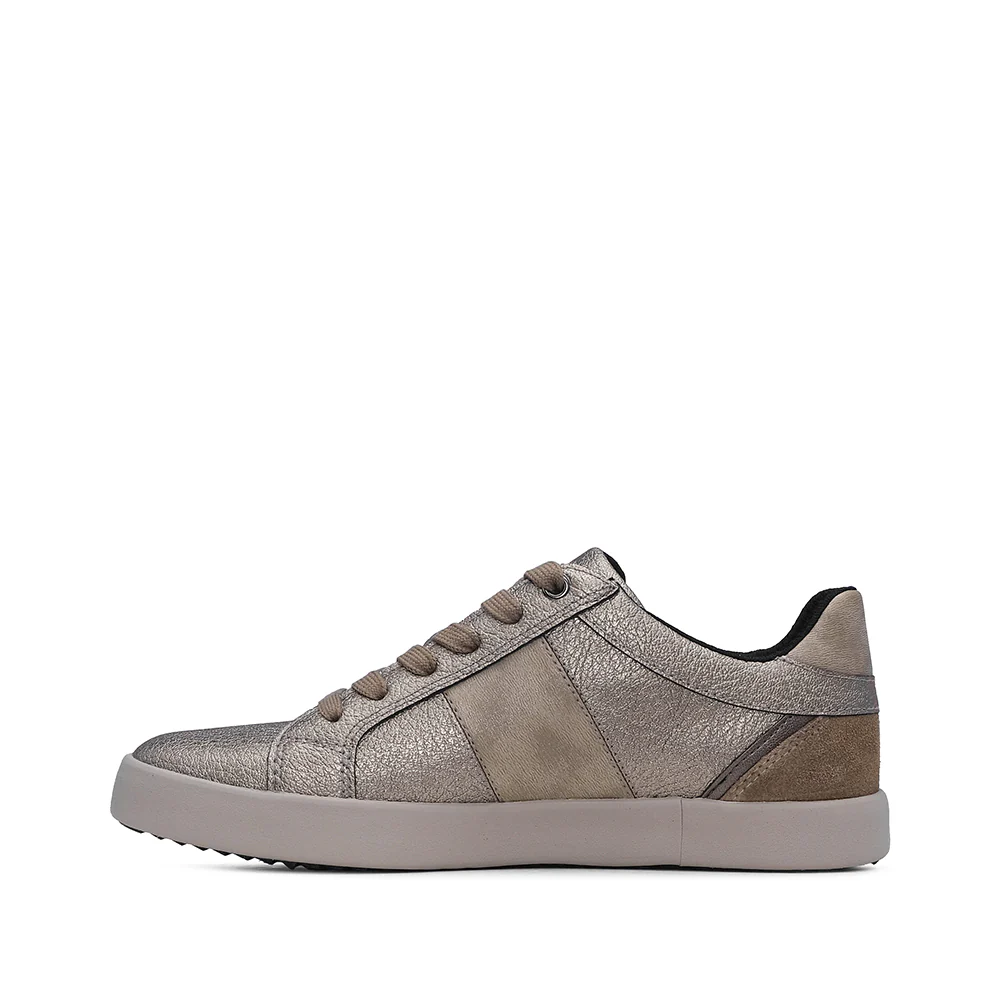 Sapatilha Casual Mulher Pele Taupe - Image 2