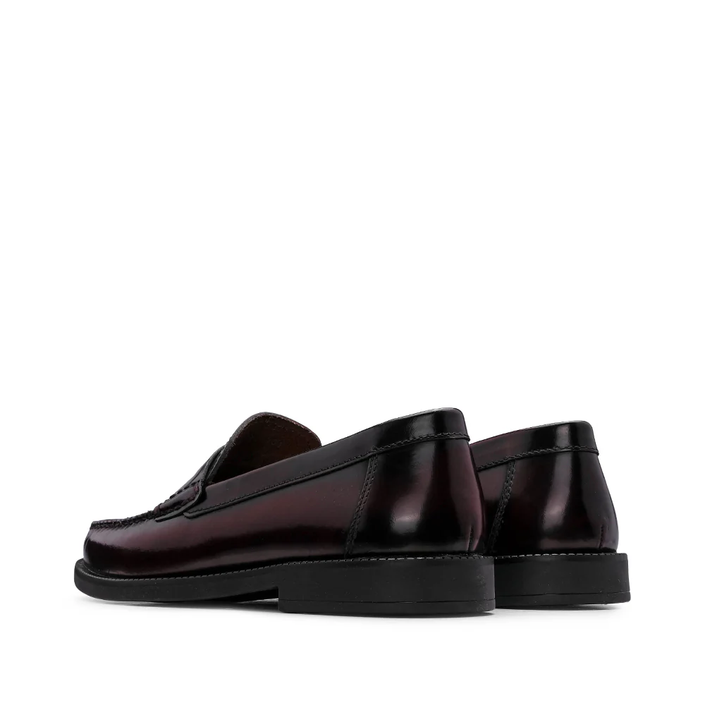 Sapato Mocassim Homem Polido RECANATI Bordeaux - Image 3