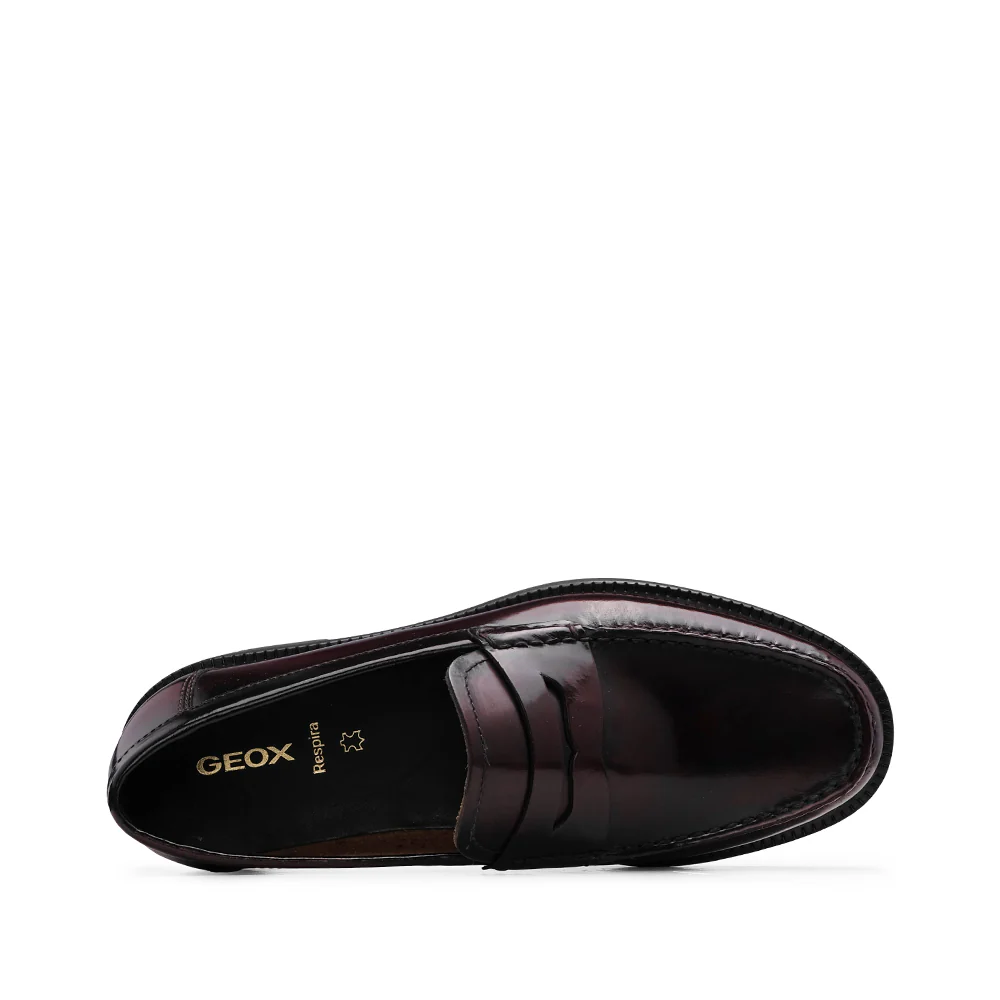 Sapato Mocassim Homem Polido RECANATI Bordeaux - Image 4