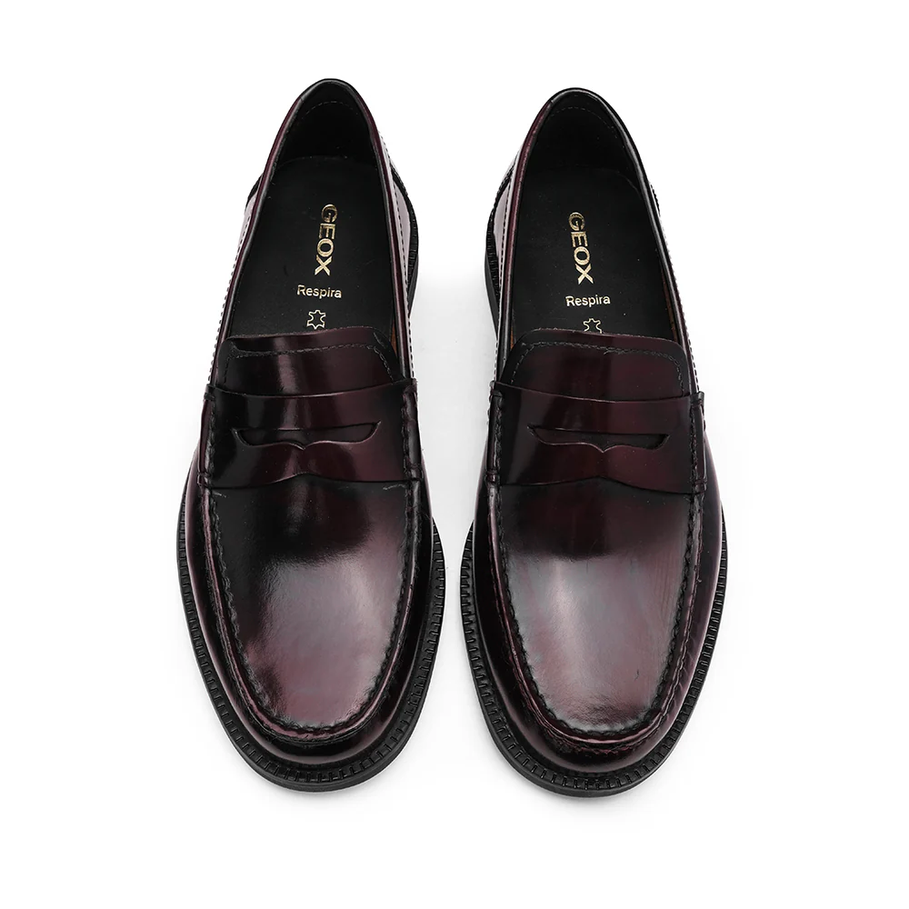 Sapato Mocassim Homem Polido RECANATI Bordeaux - Image 5