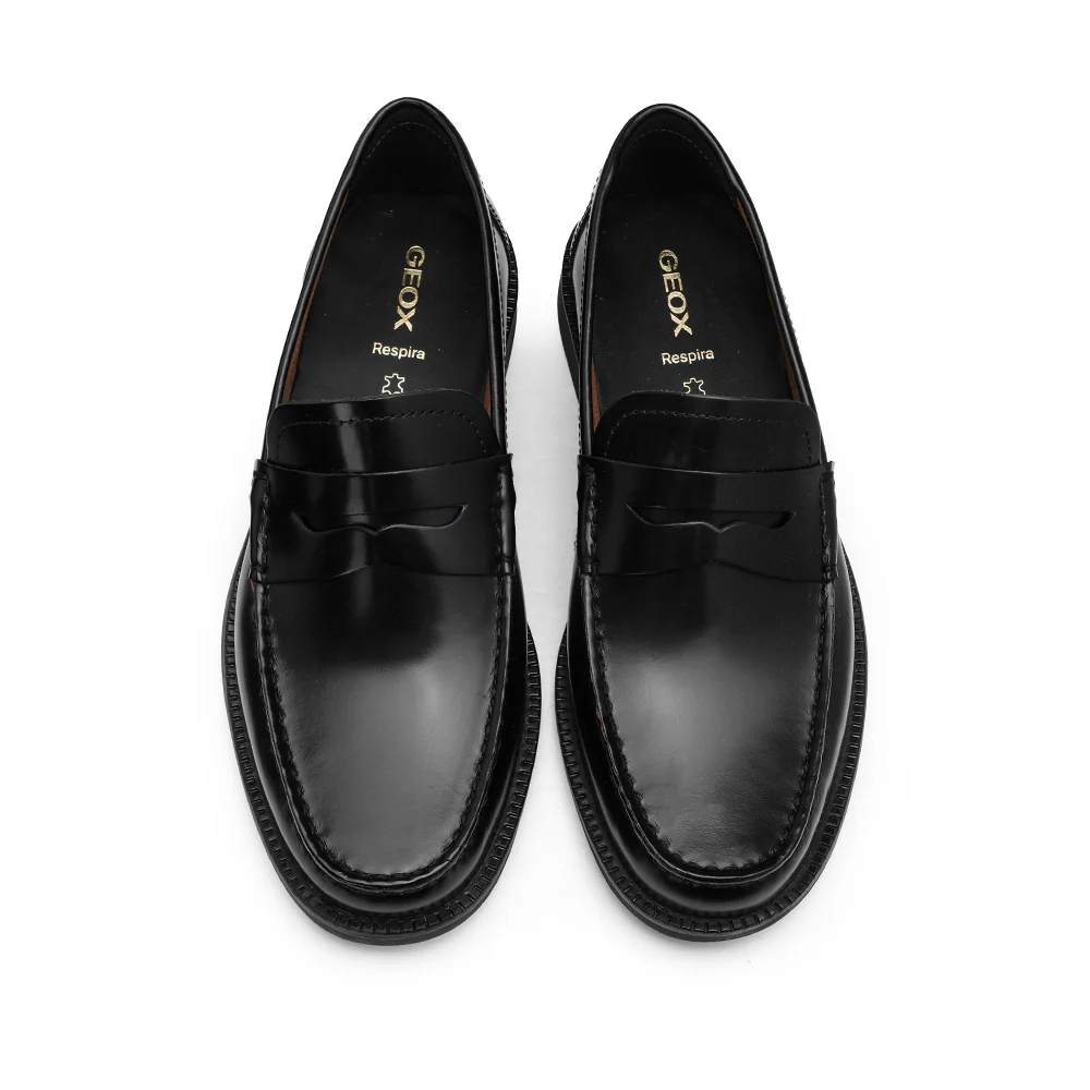 Sapato Mocassim Homem Polido RECANATI Preto - Image 5