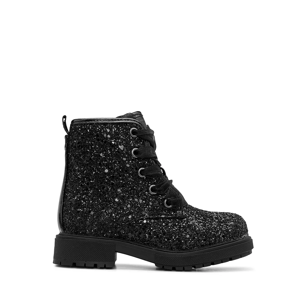 Bota Casual Criança Pele Sintética Preto