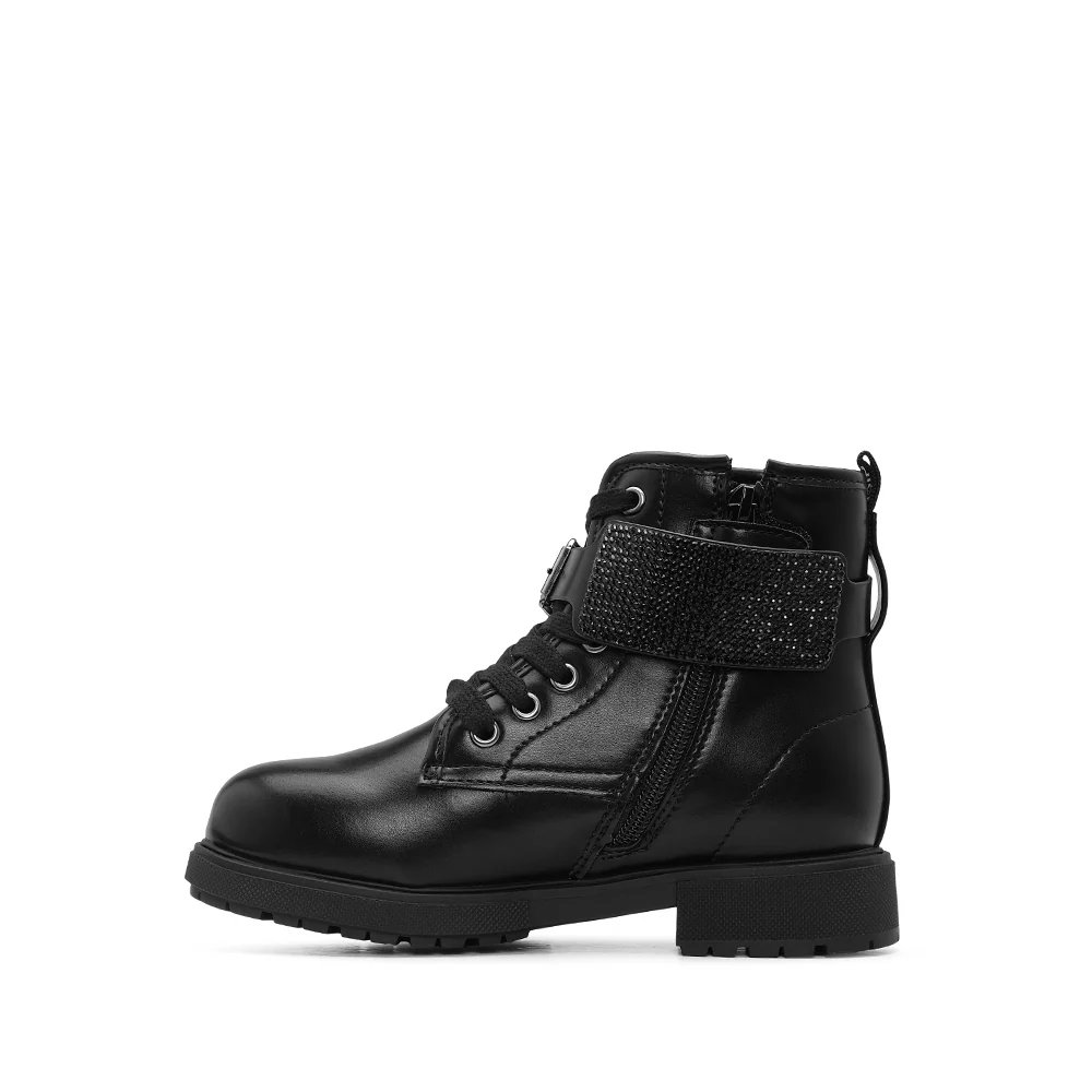 Bota Casual Criança Pele Sintética Preto - Image 2