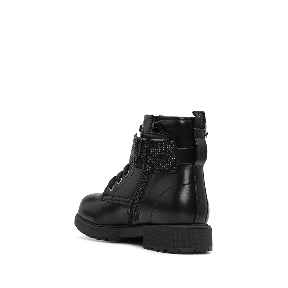 Bota Casual Criança Pele Sintética Preto - Image 4