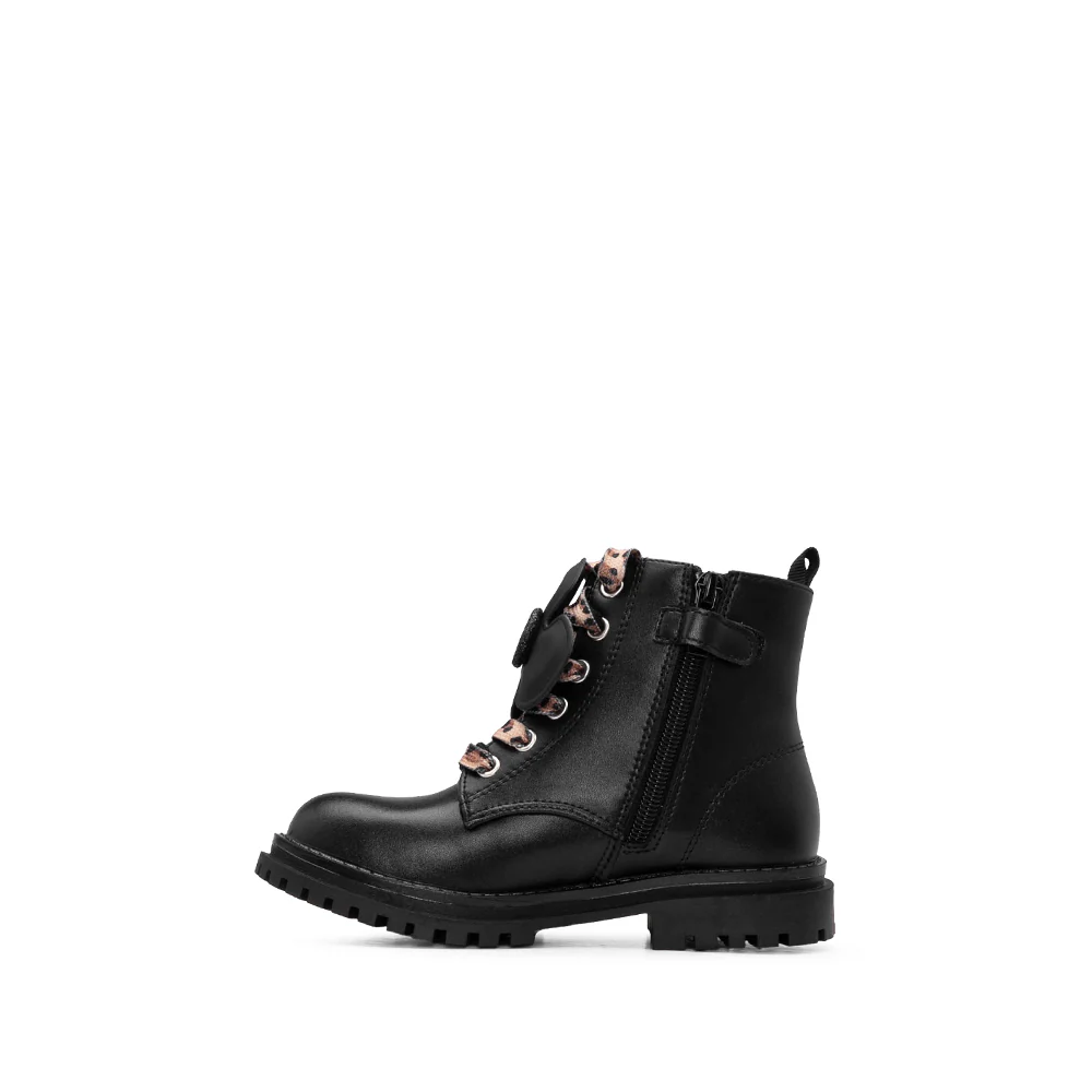 Bota Militar Criança Preto - Image 2