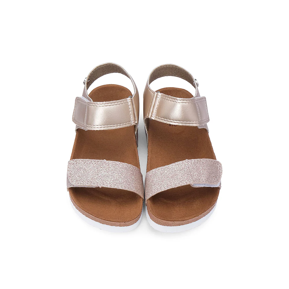 Sandália Casual Menina Dourado - Image 6