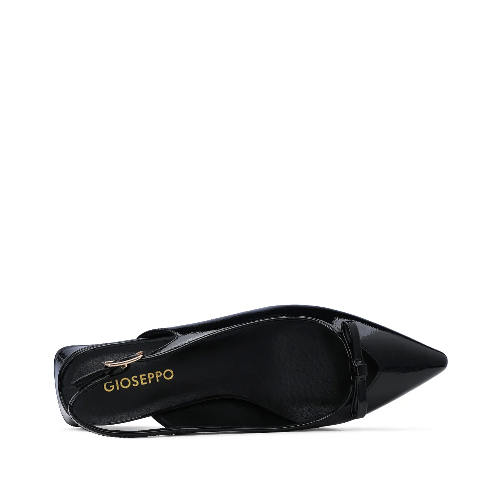 Sapato Slingback Mulher Verniz Preto - Image 5