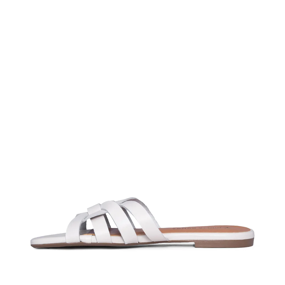 Chinelo Salto Raso Mulher Pele Bege - Image 2