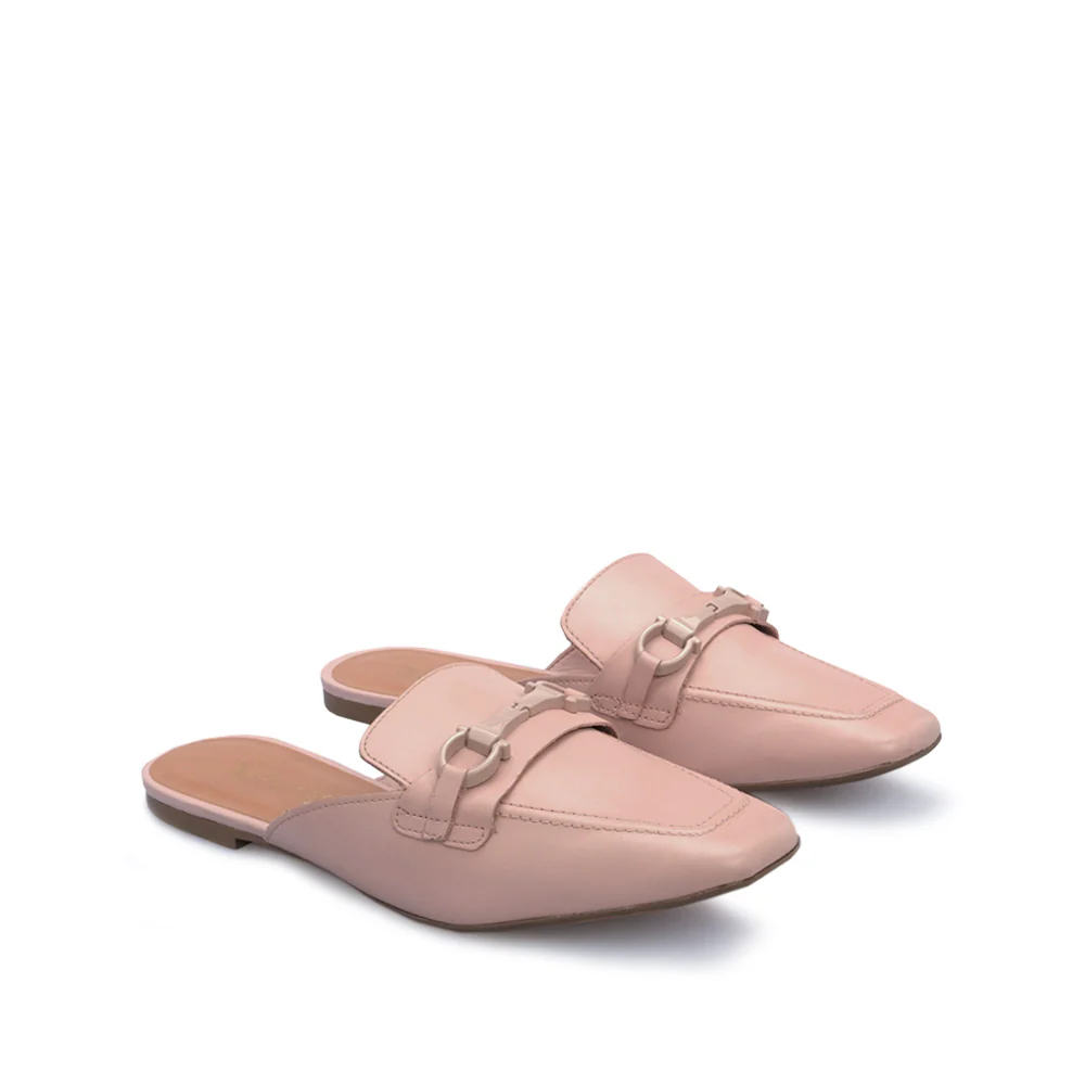 Chinelo Salto Raso Mulher Pele Rosa - Image 3