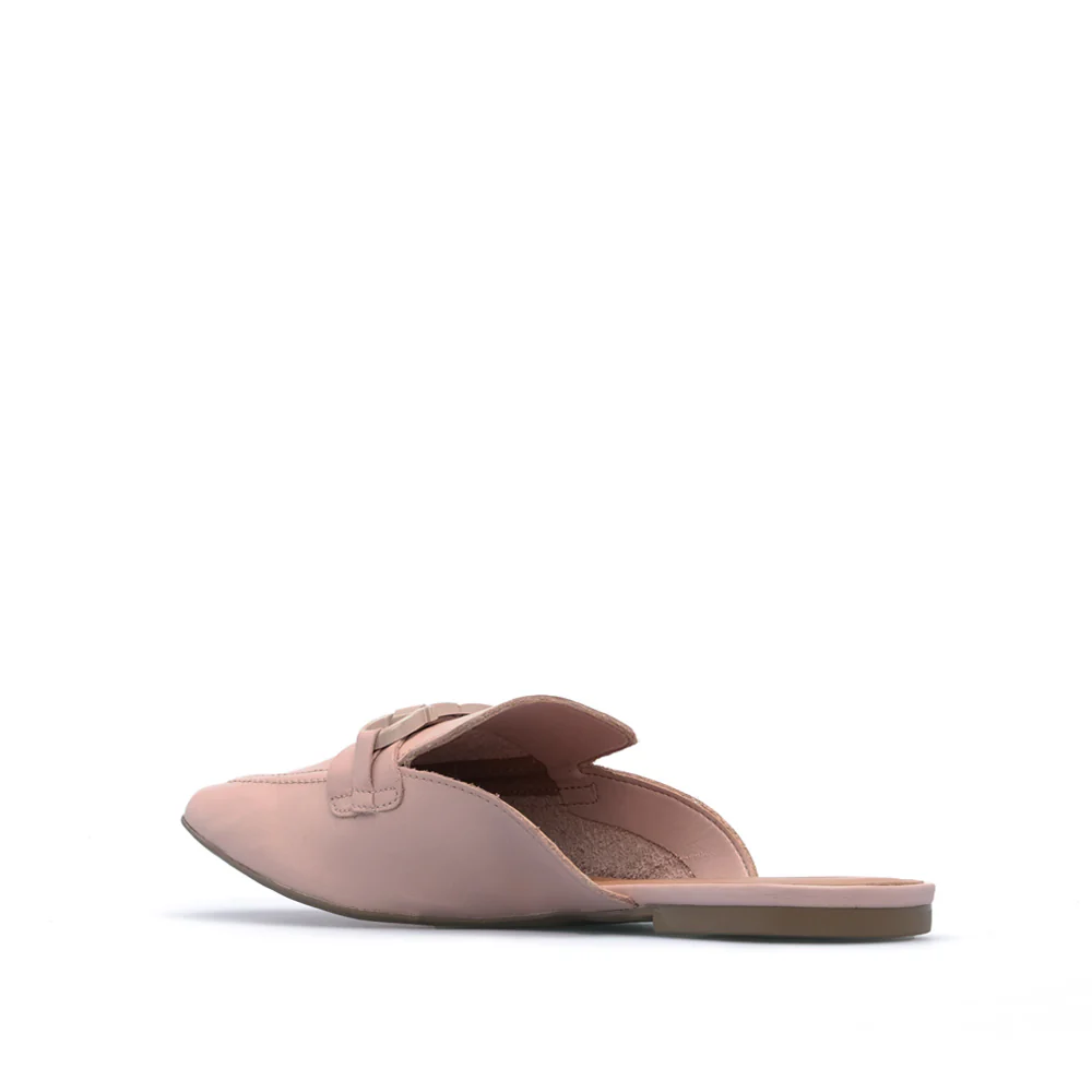 Chinelo Salto Raso Mulher Pele Rosa - Image 4