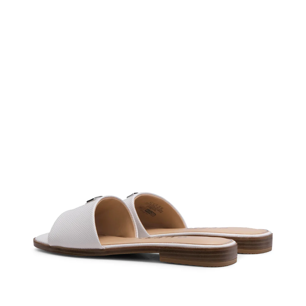 Chinelo Salto Raso Mulher Branco - Image 3