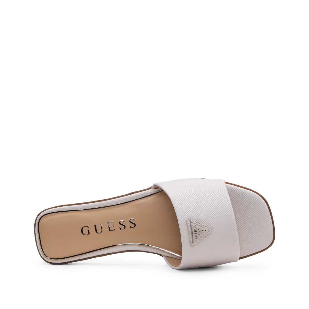 Chinelo Salto Raso Mulher Branco - Image 4