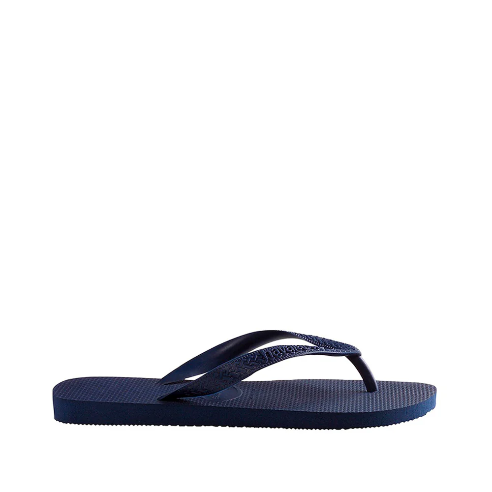Chinelo Salto Raso Unisexo Pele Sintética Azul - Image 4