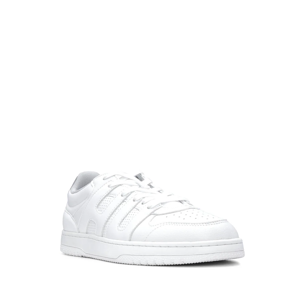 Sapatilha Casual Homem Pele Sintética Branco - Image 4