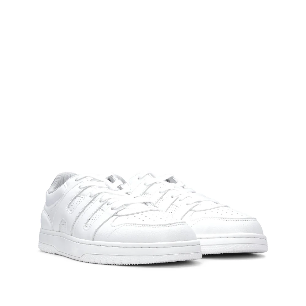 Sapatilha Casual Homem Pele Sintética Branco - Image 9