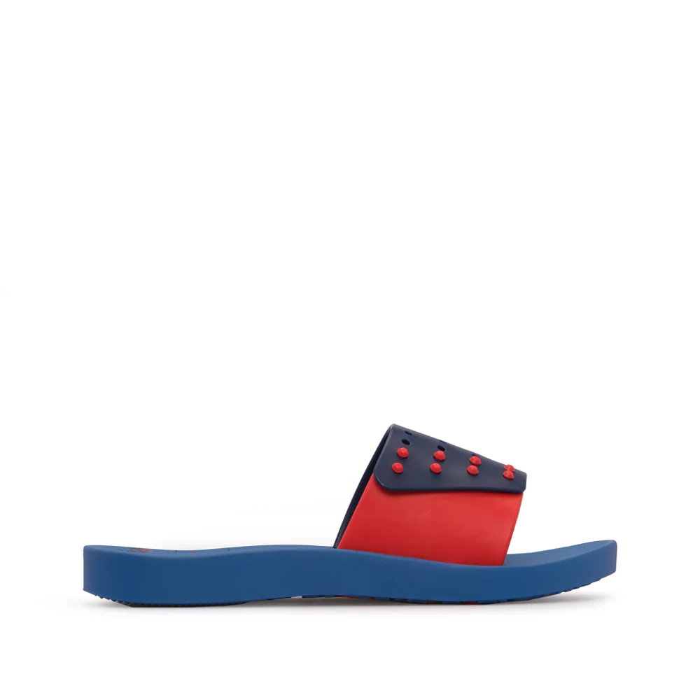 Chinelo Praia Criança Pele Sintética Azul