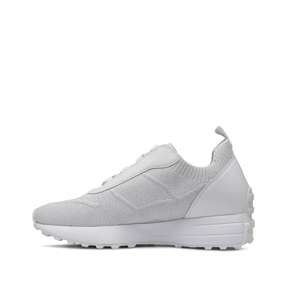 Sapatilha Casual Mulher Têxtil Branco - Image 2