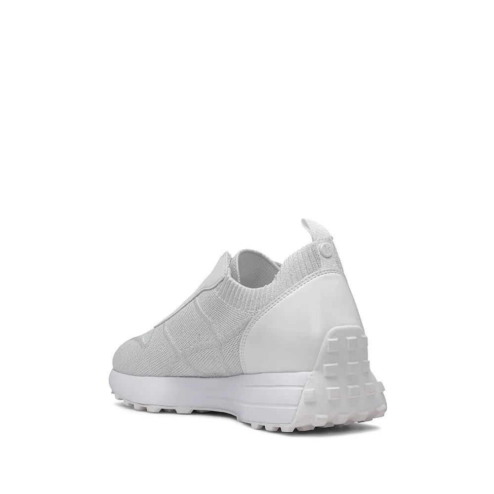 Sapatilha Casual Mulher Têxtil Branco - Image 4