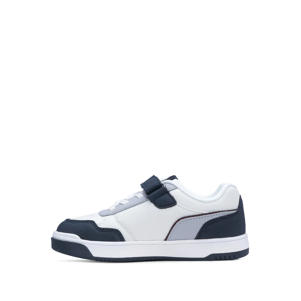 Sapatilha Casual Criança Branco E Azul - Image 2
