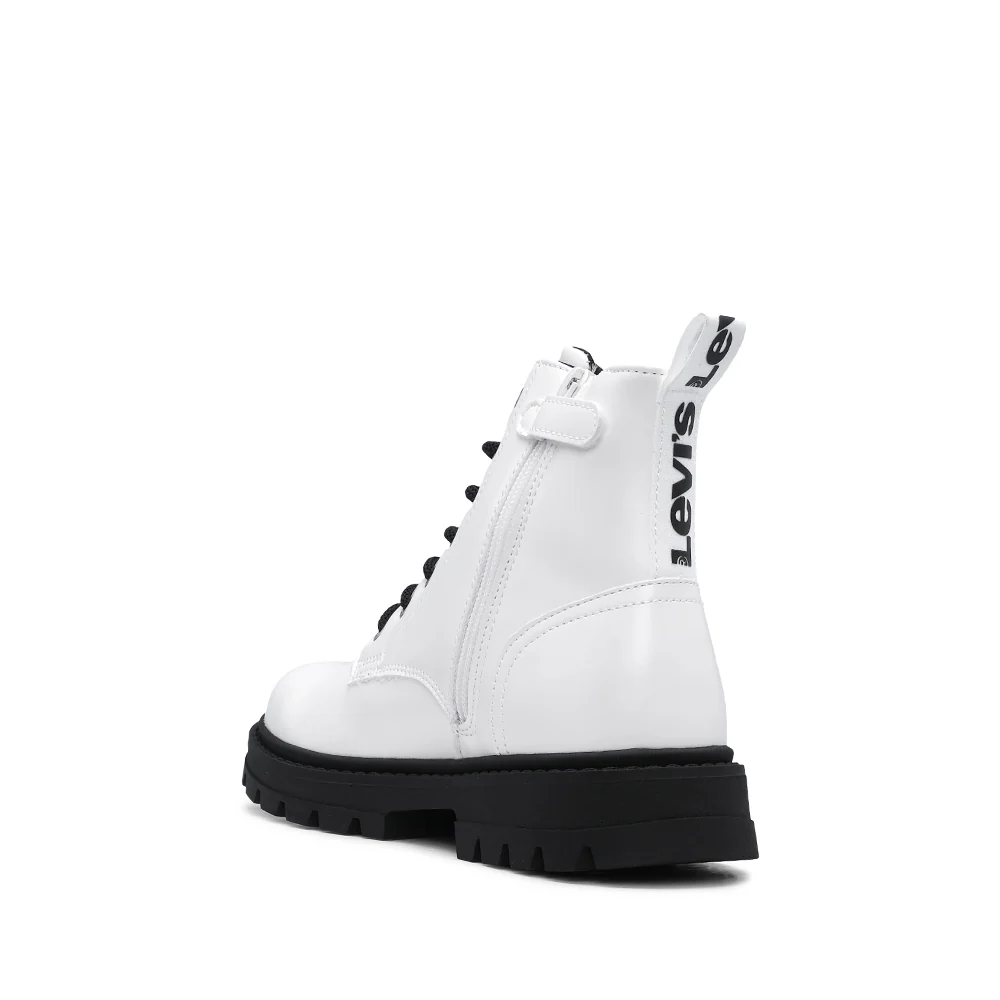 Bota Casual Criança Pele Branco - Image 4