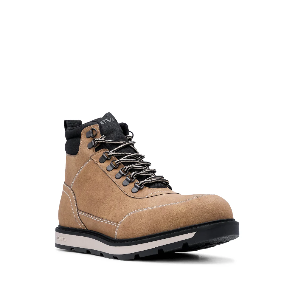 Bota Casual Homem Nobuck Bege - Image 3
