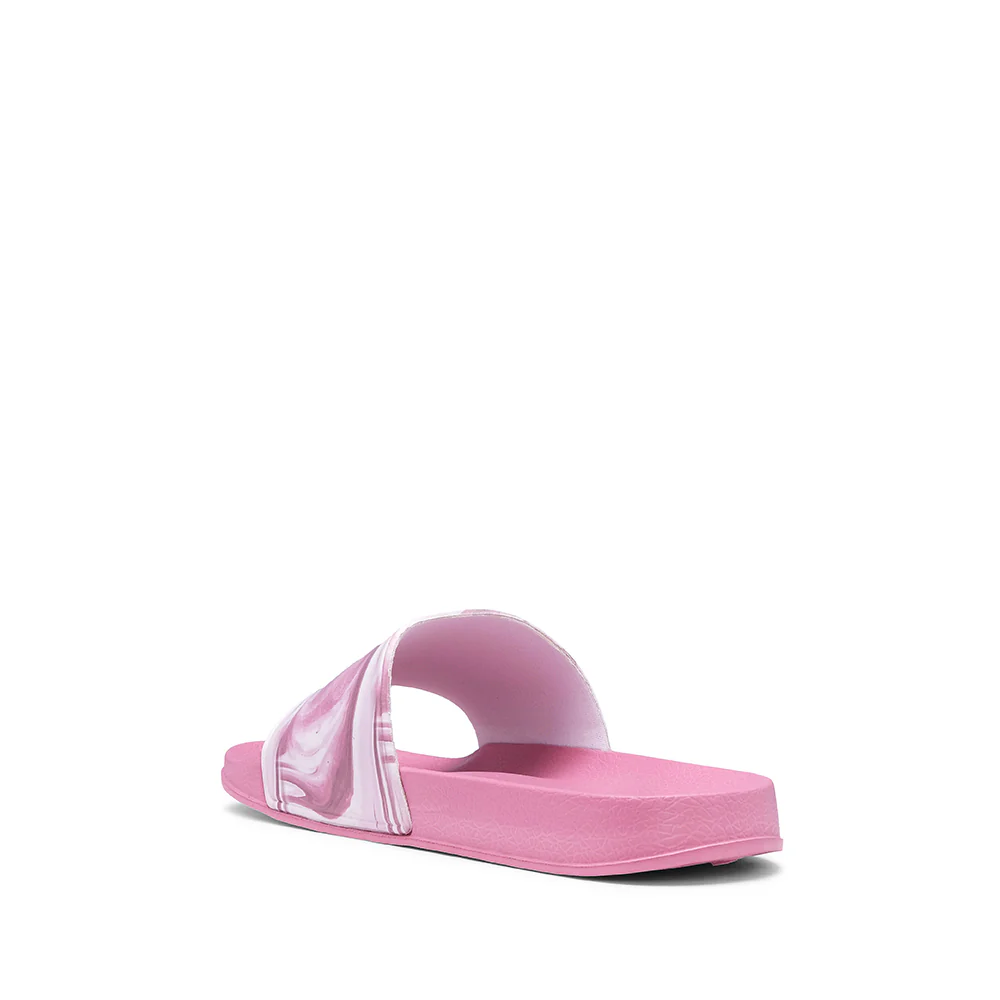 Chinelo Salto Raso Criança Pele Sintética Rosa - Image 4